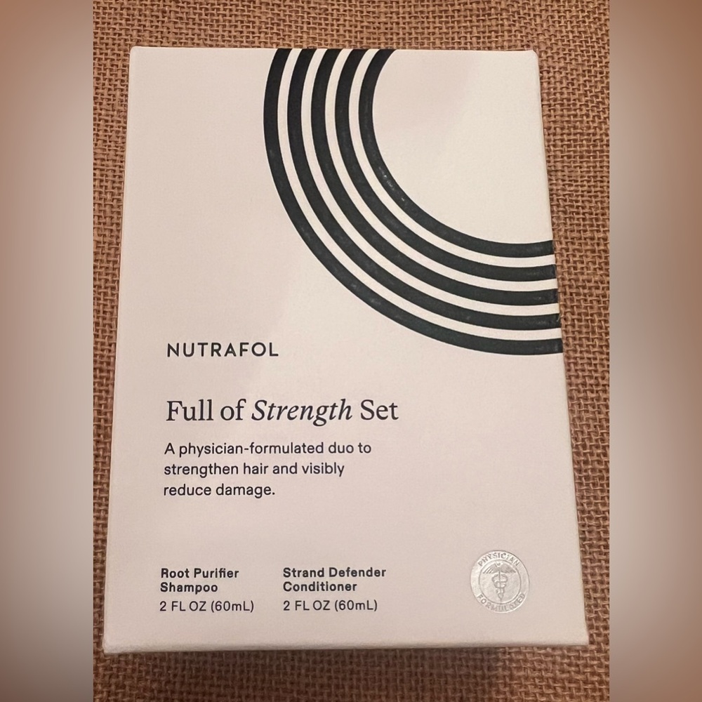 Nutrafol “Full of Strength” Shampoo and Conditioner